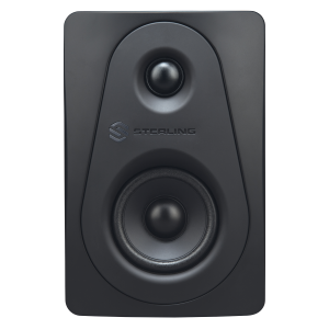 Sterling Audio MX3 3-inch powered studio monitor pair right unit front.