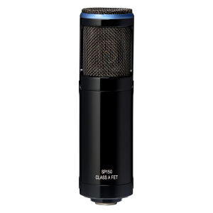 Sterling SP150SMK large-diaphragm microphone package back.