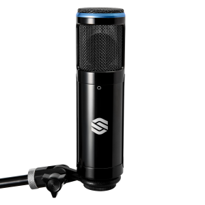 Sterling SP150SMK large-diaphragm microphone package hardmounted.