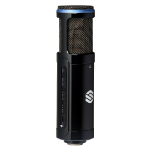 Sterling SP150SMK large-diaphragm microphone package left.