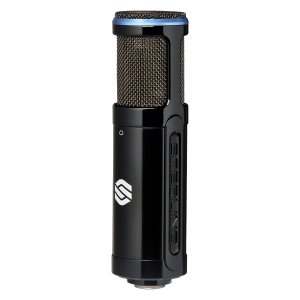 Sterling SP150SMK large-diaphragm microphone package right.